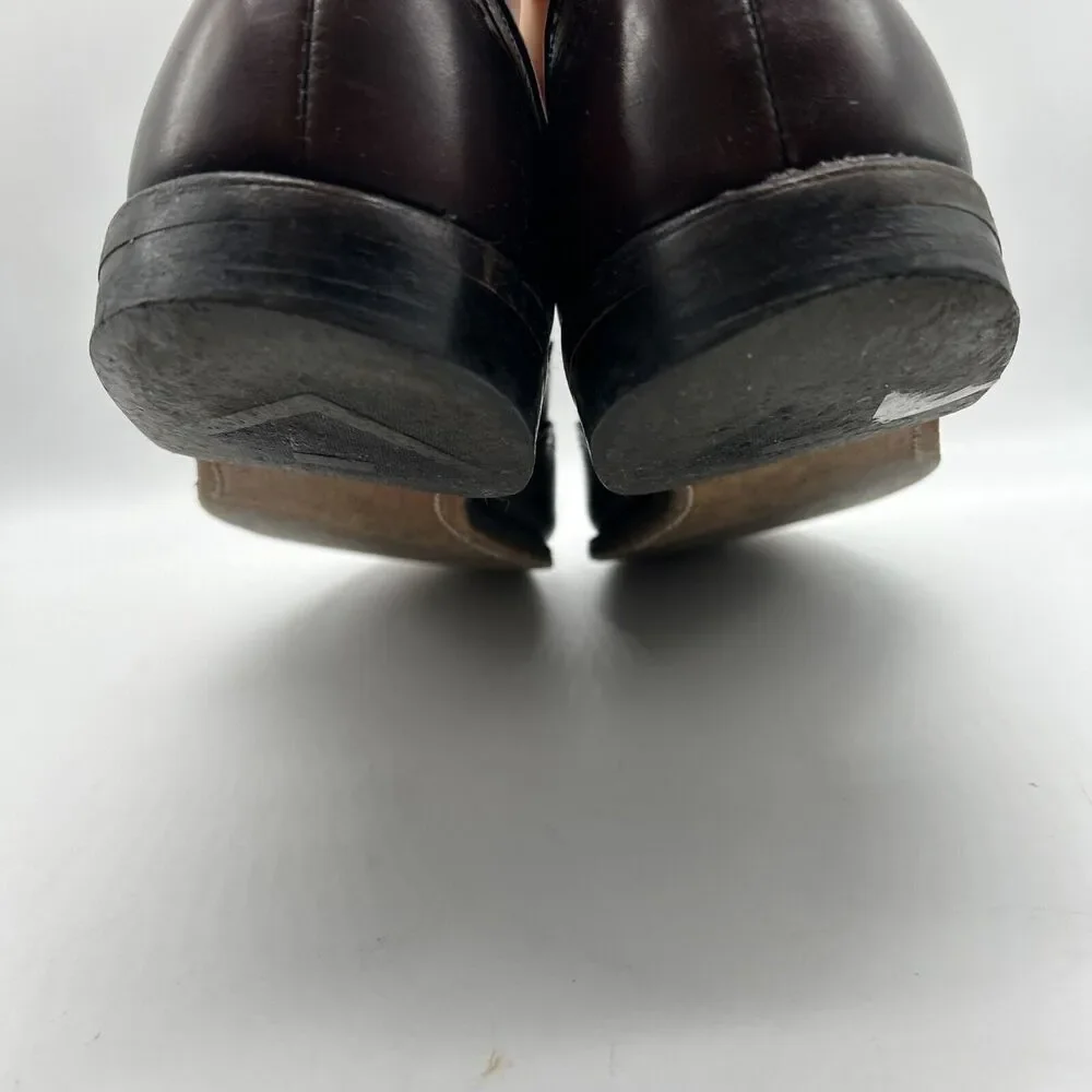 Allen Edmonds Men's Brown Leather Chester Winthrop Oxfords Marlow Shoes‎ 11.5